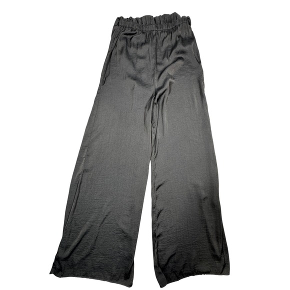 Kendall & Kylie Black Halter Neck Wide Leg Jumpsuit Maxi Dress Women's Medium - Picture 5 of 10